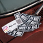 MustBeNice 5"x 2" Sticker